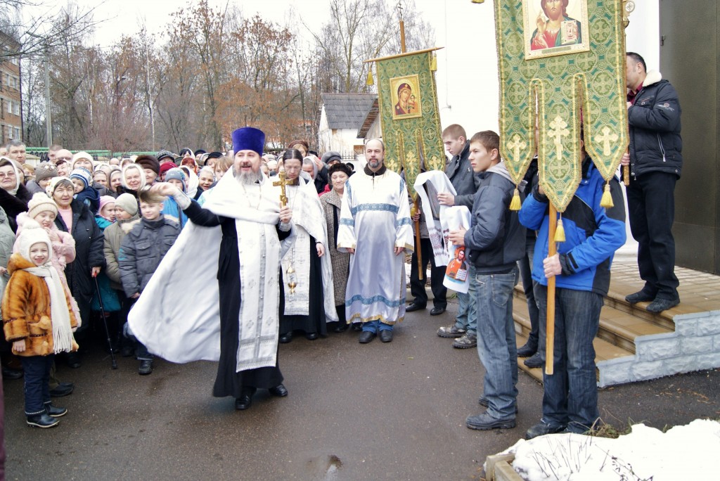 Рождественский крестный ход